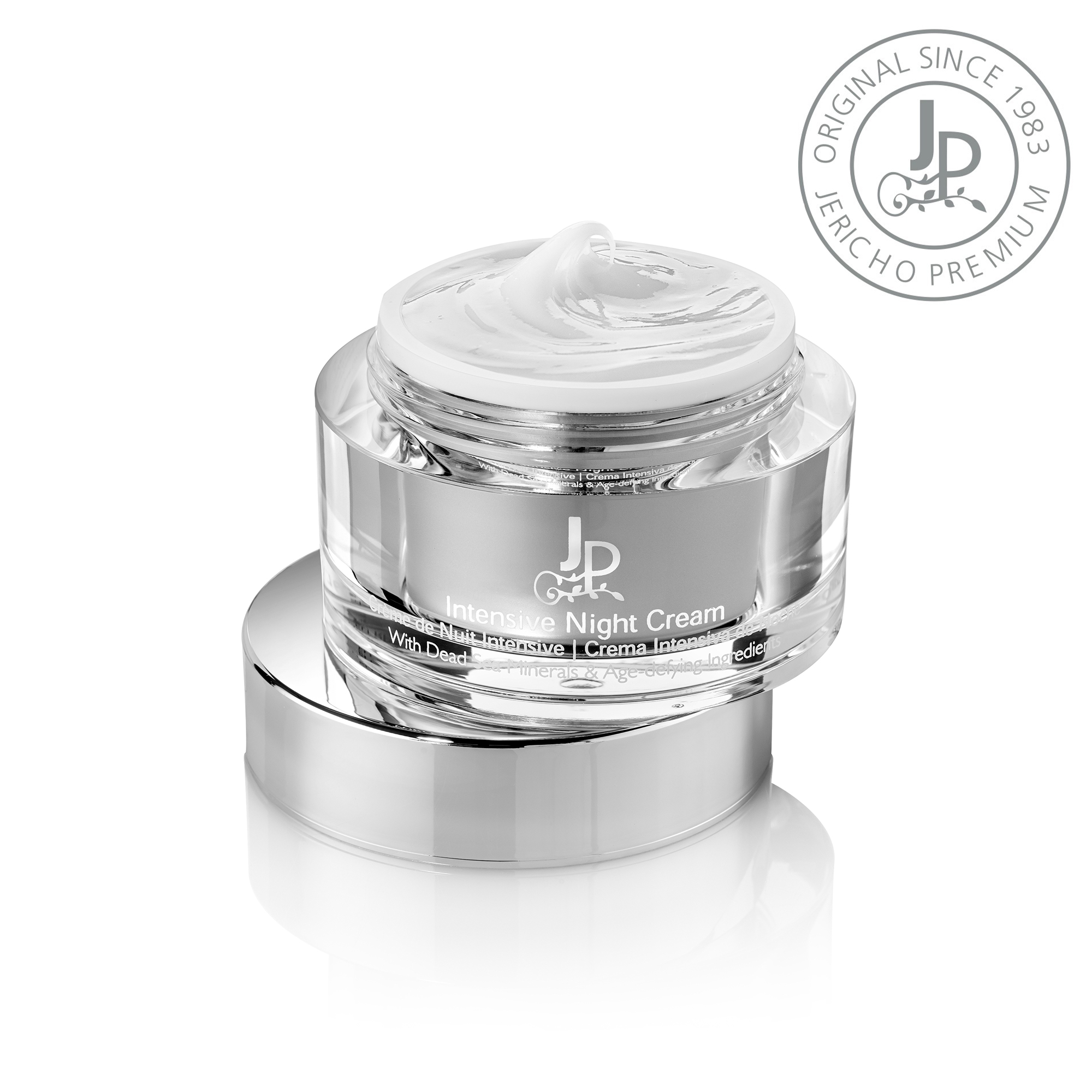 Kem Dưỡng Đêm Cao Cấp Jericho Premium Intensive Night Cream (50gr) - Dưỡng Ẩm Da Từ Khoáng Chất Biển Chết