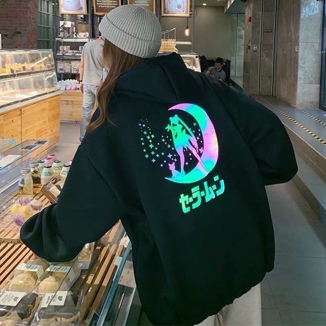 Áo khoác hoodie, áo hoodie in phản quang
