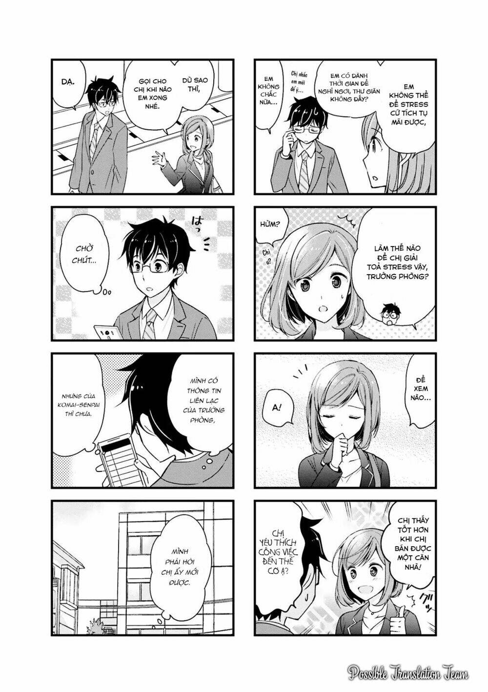 senpai nhỏ nhắn của tôi rất dễ thương chapter 7 7