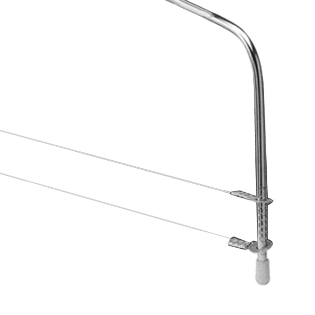 Adjustable Cake Leveler Cutter Slicer Stainless 2 Blades Cake Cutter