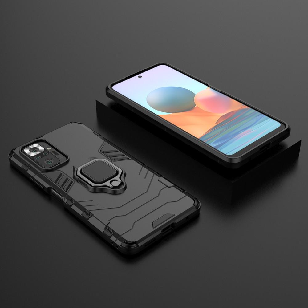 Ốp lưng cho Xiaomi Redmi Note 10 10S 4G 5G 10 Pro chống sốc kèm nhẫn xoay chống xem video bảo vệ camera