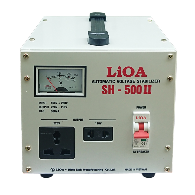 Ổn áp 1 pha LiOA SH-500 II