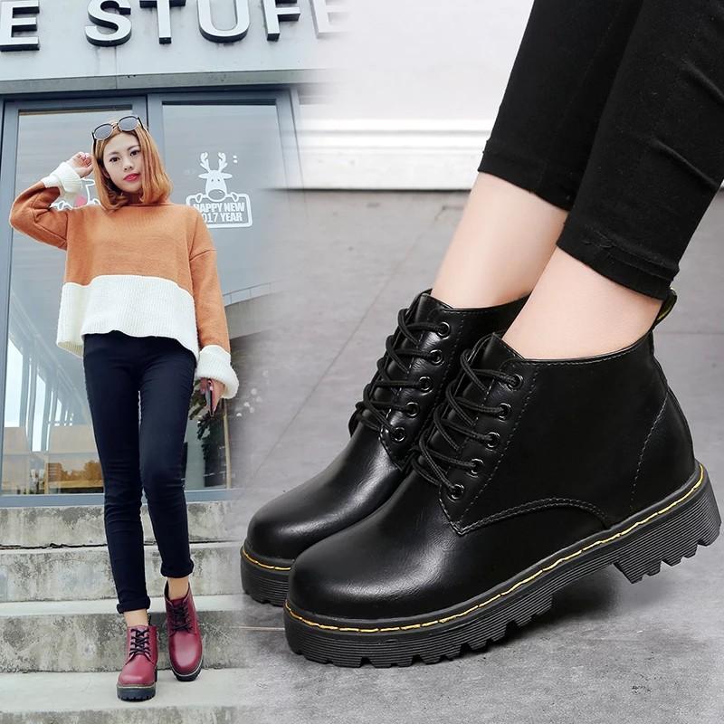 GIÀY BOOT DA LÌ HÀNG LOẠI 1 CÓ SIZE CHO CẢ NAM VÀ NỮ 6242