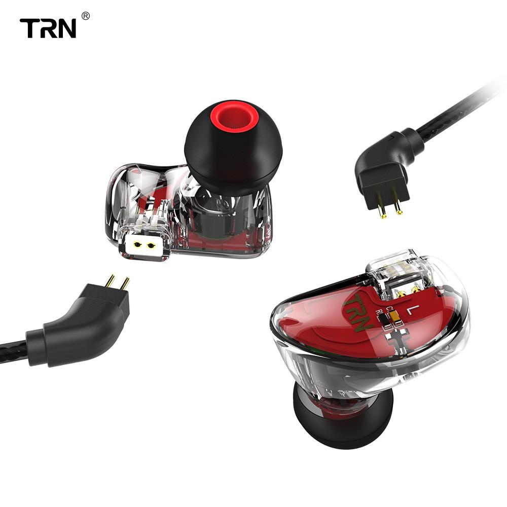 TRN V30 2BA 1DD Hybrid In Ear Earphone IEM HIFI Monito Sport Earphone 3 Drive Earplug Headset 2Pin Detachable TRN V80/IM1 ZS10