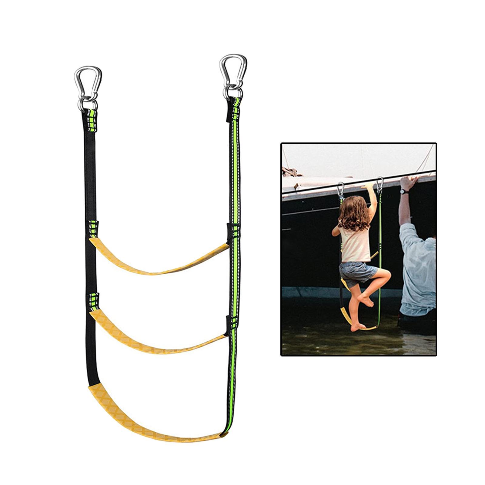 1PC Fire Escape Ladder   for Marine Boat Kayak Boarding Portable Yacht