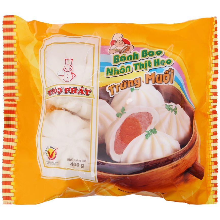 Bánh Bao Nhân Trứng Muối Thọ Phát Bịch 400G - 8938502525078
