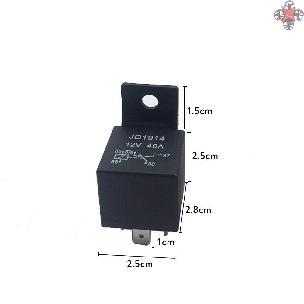 Rơ Le 5 Dây 5 Pin 12v 40a Amp 5 Cho Quạt Điều Hòa Xe Hơi