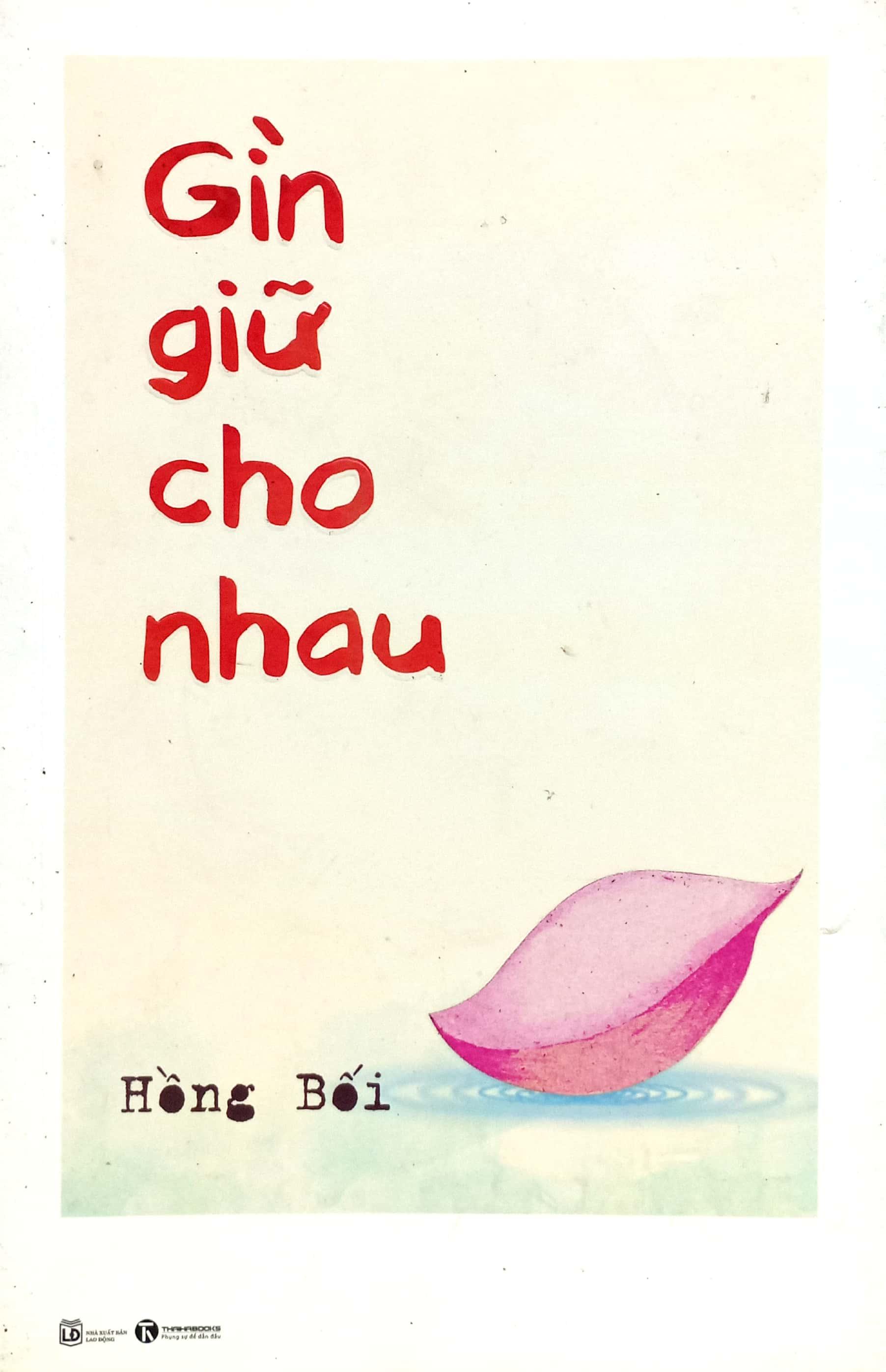 Sách Gìn giữ cho nhau
