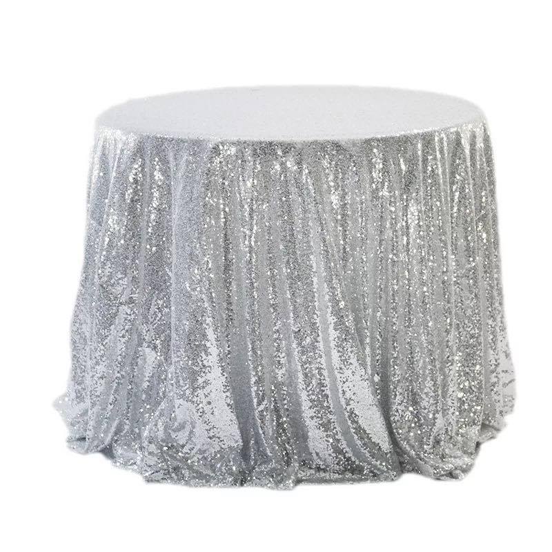 Khăn trải bàn tròn sang trọng trang trí sự kiện, tiệc cưới 150cm