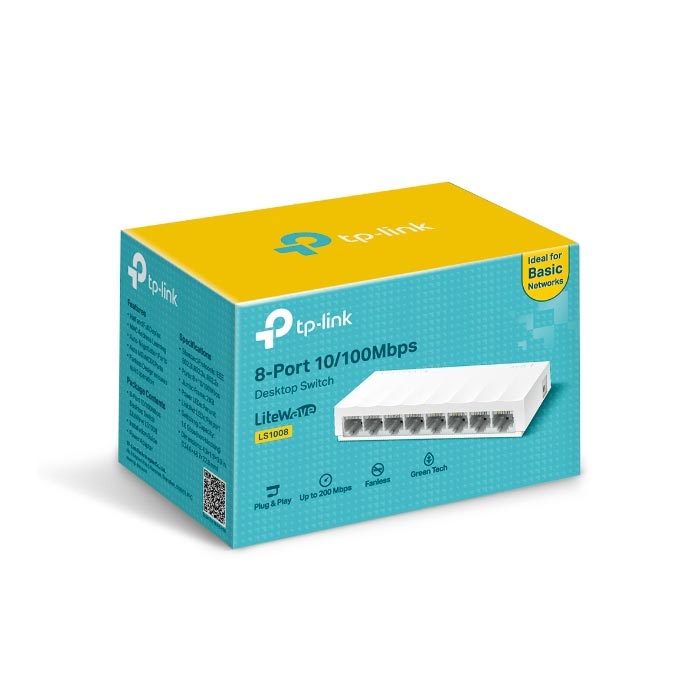 Switch 8 Cổng 10/100Mbps TP-LINK LS1008-HÀNG CHÍNH HÃNG