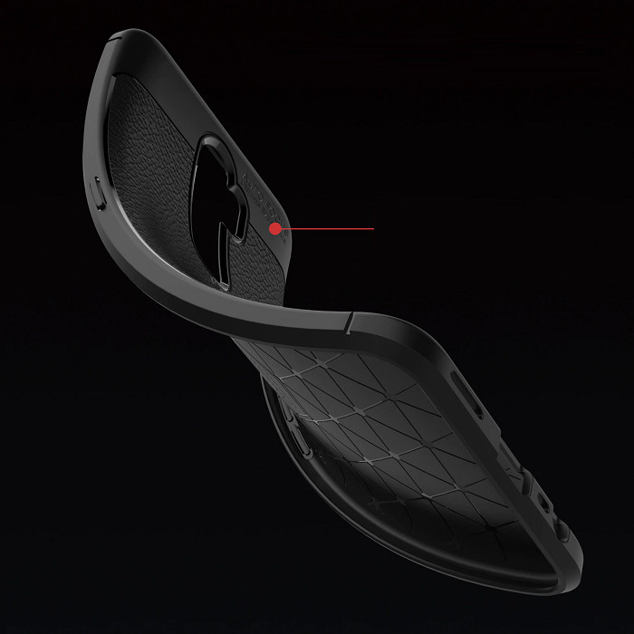 Ốp lưng dành cho OPPO A9 2020 silicon giả da chính hãng Auto Focus