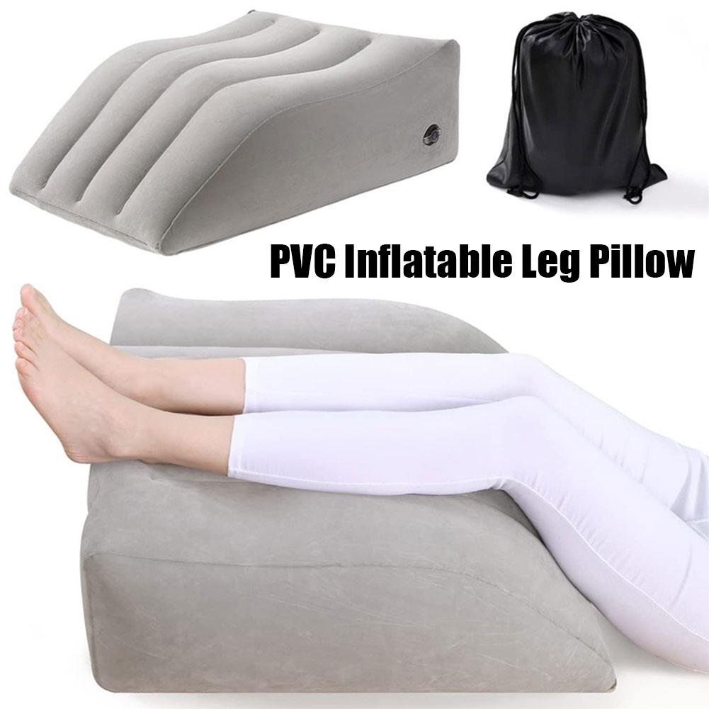 Gối hơi kê chân Tư Thế Nằm, Ngồi Inflatable Leg Raiser Pillow