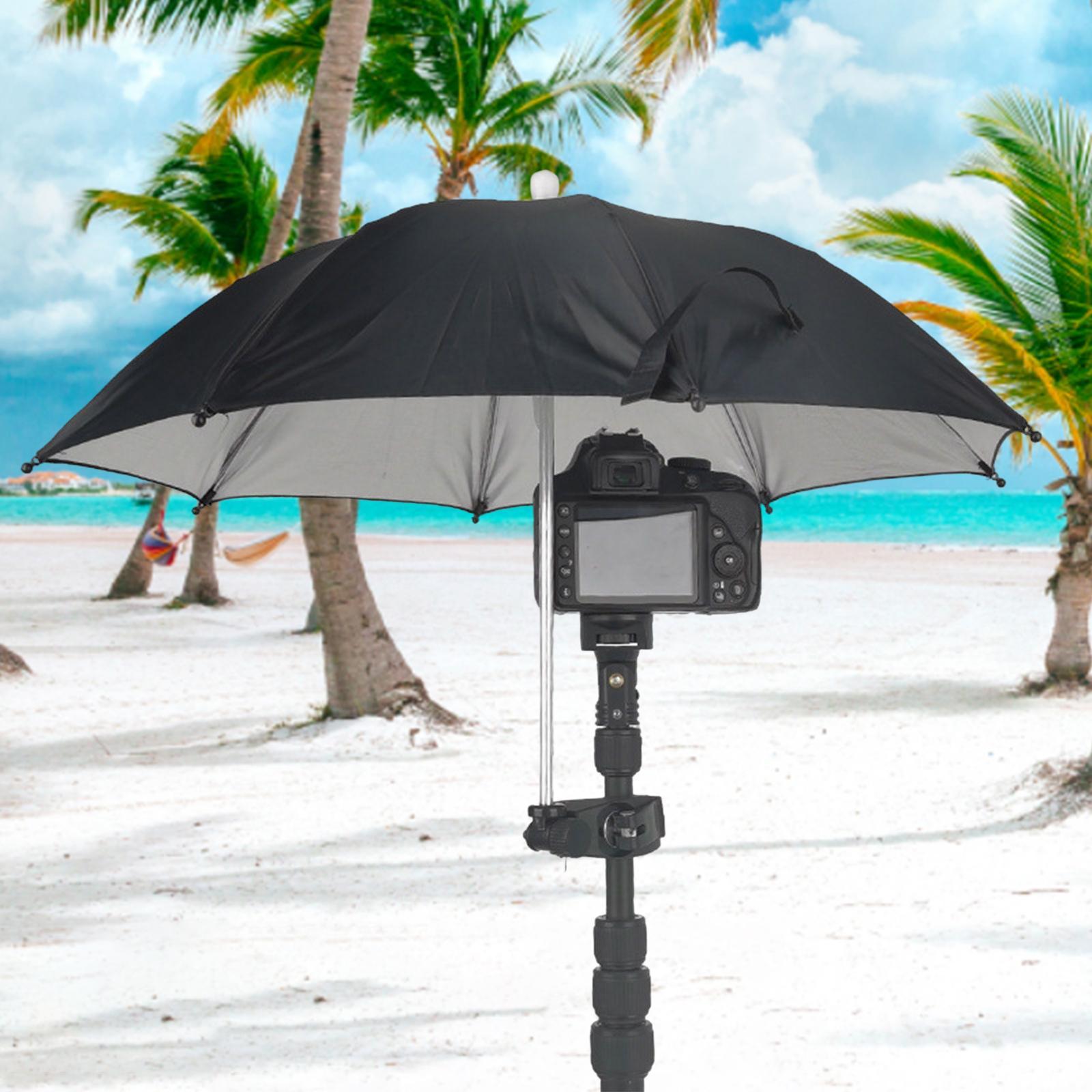 Camera Umbrella with Clip Supply Compact for Smartphone Outdoor Traveling