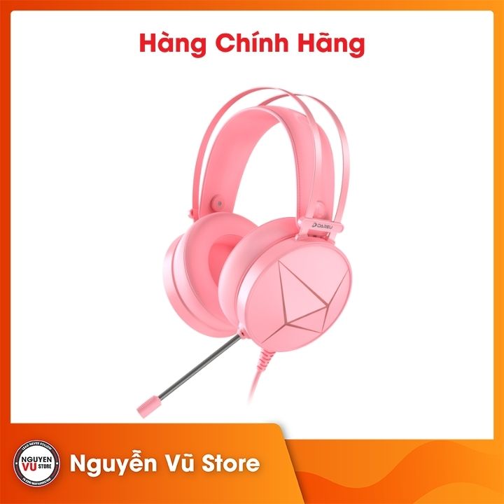 Tai Nghe cao cấp Dareu EH722X Hồng / Trắng / Đen - Hàng Chính Hãng