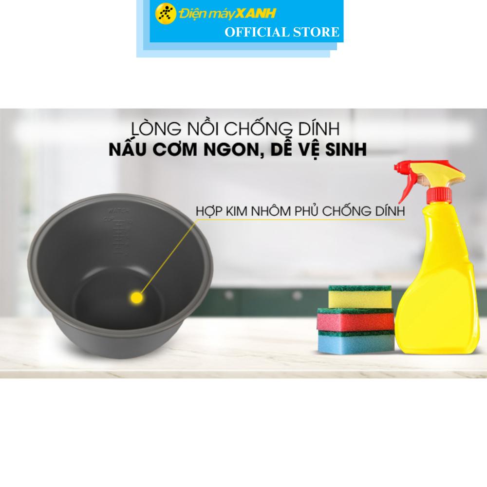 Nồi cơm nắp gài Toshiba 1.8 lít RC-18JH2PV(B) Hàng Chính Hãng