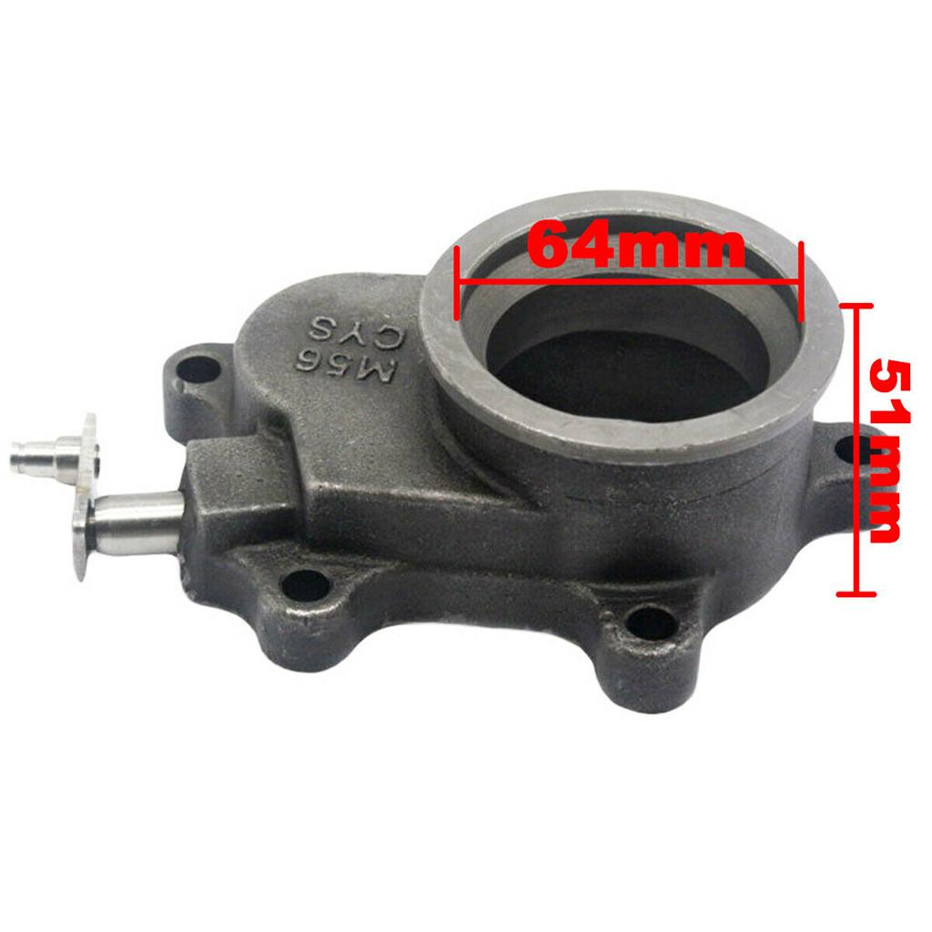 New T3 T4 5- Turbo Down Pipe Flange to 2.5 "V-Band Conversion Adapter Kit