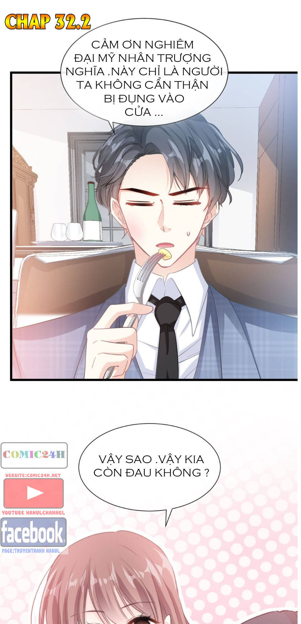 bá đạo tổng tài nhẹ nhàng yêu chapter 32.2 2