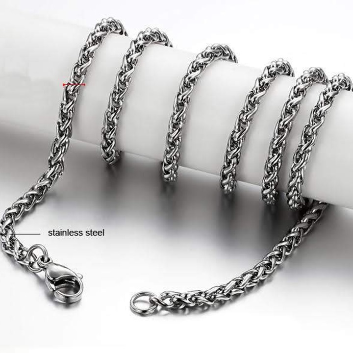 Dây chuyền titan inox unisex D02
