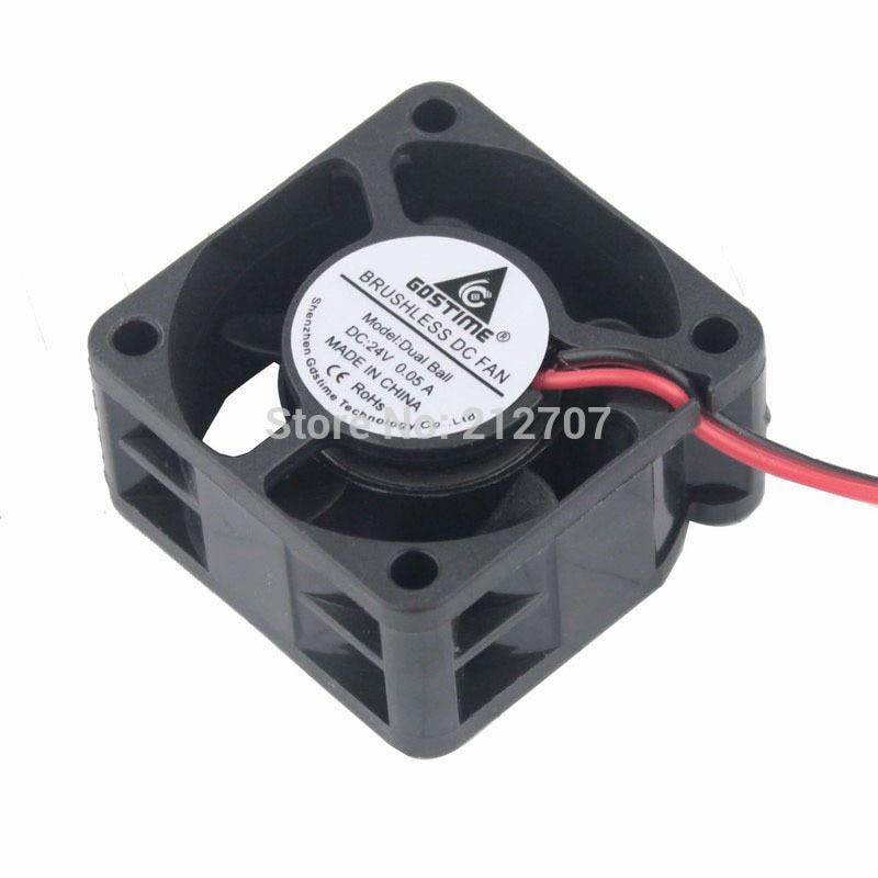 1 Quạt Tản Nhiệt Mini 40x40 X 20mm Dc 24v 2pin 40mm Cho Máy Tính