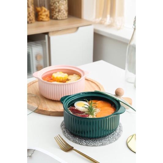 Nồi ăn mì có nắp kính cực đẹp