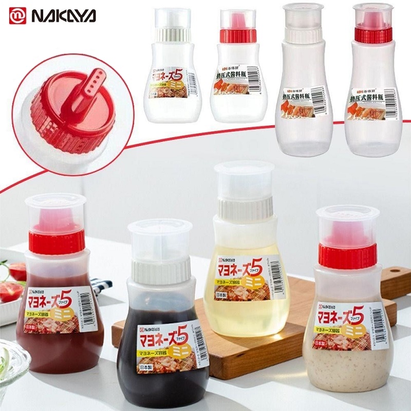 Chai đựng nước sốt Nakaya 260ml - Hàng nội địa Nhật Bản nhập khẩu chính hãng