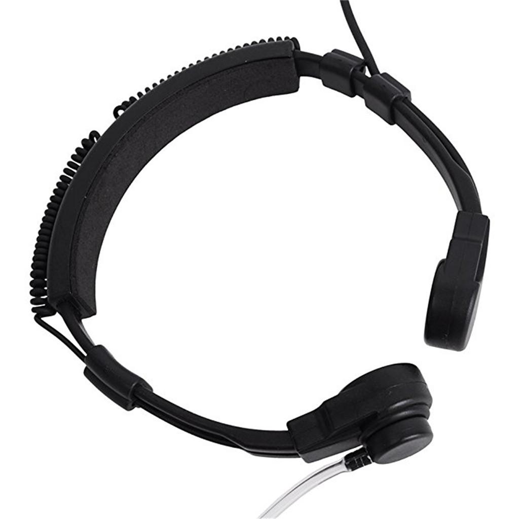 Throat Mic Earpiece For Yaesu Vertex Radio VX-6E
