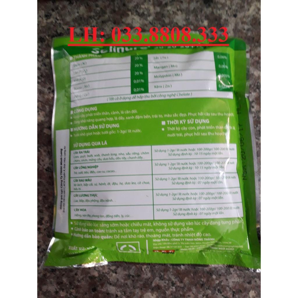 Combo 3 gói Phân bón lá Đa Trung Vi Lượng Canxi Bo 20-20-20 TE