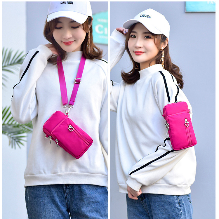 Túi Đeo Chéo Nữ Thời Trang T44 Khóa Trái Tim