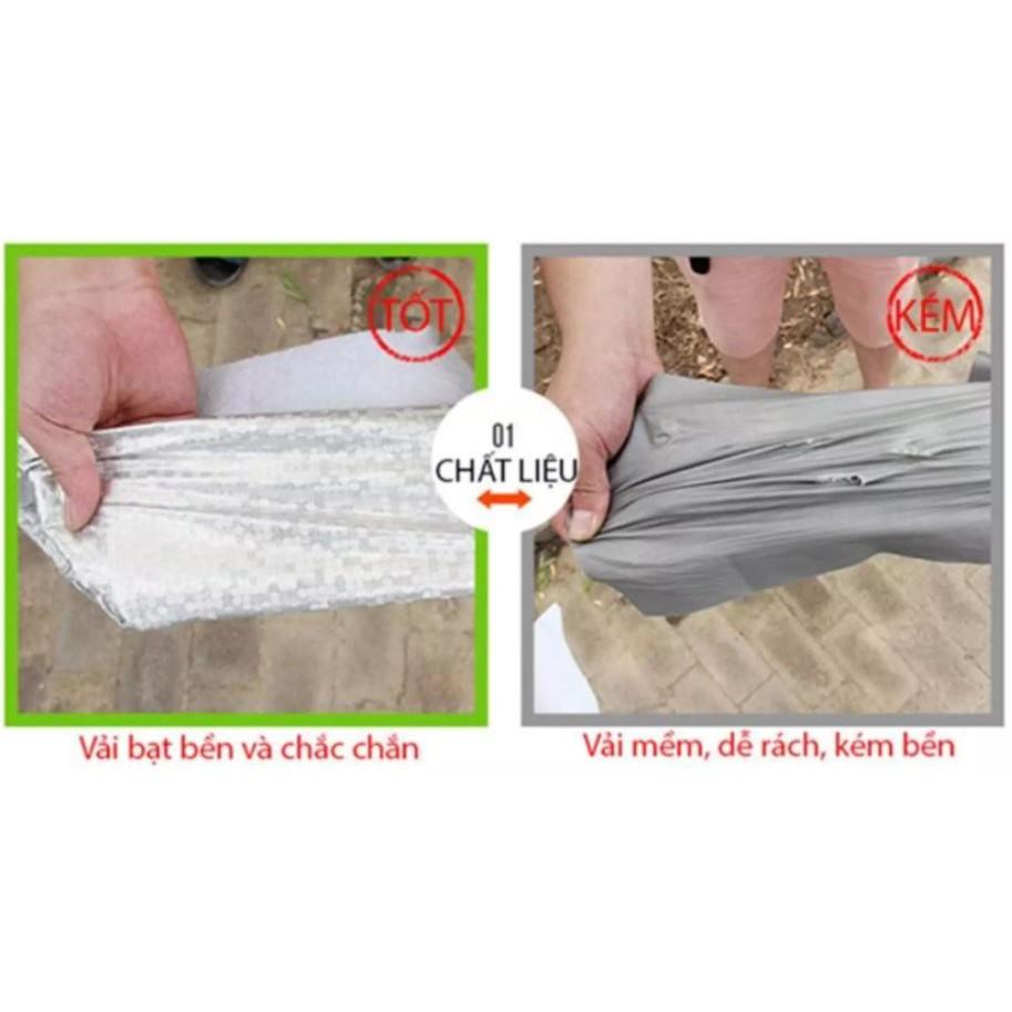 Bạt phủ xe hơi 3 lớp che nắng - Bạt phủ ô tô 3 lớp - Chống nắng, mưa, bụi bẩn mọi dòng xe
