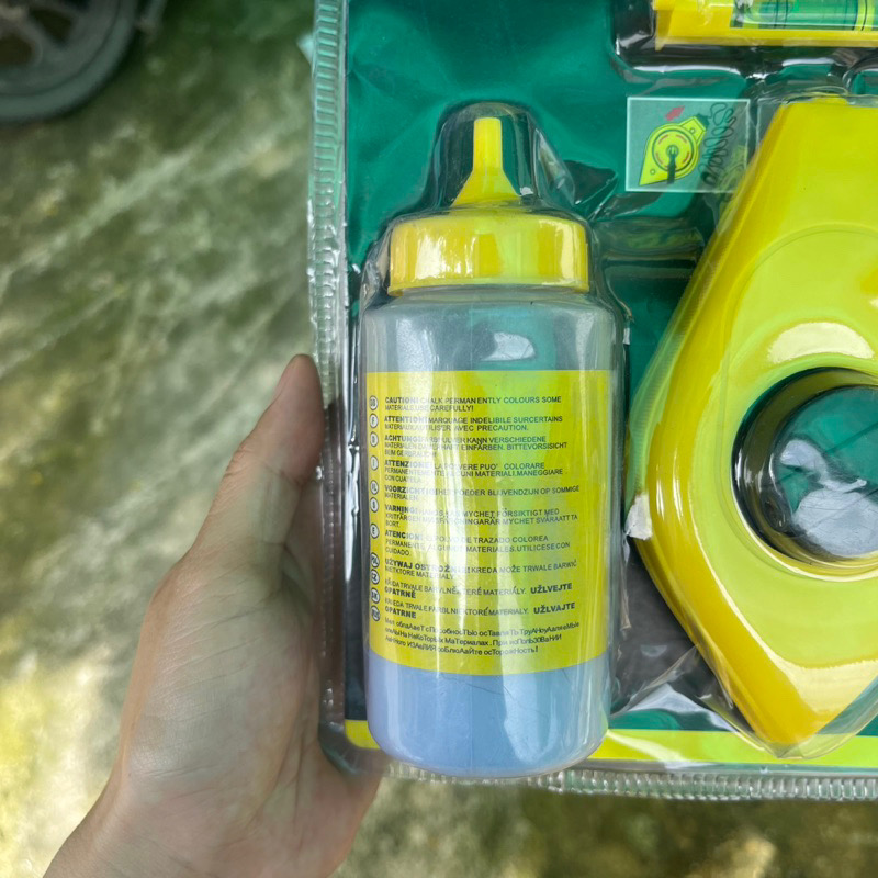 Trọn bộ Bật Mực thi công gồm dây 15m mực cân bằng