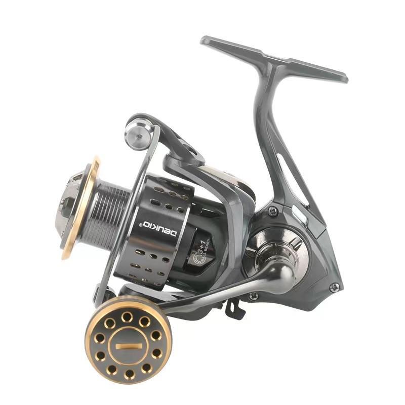 Máy Câu Cá Săn Hàng Deukio AD PRO full kim loại - Sanami Fishing