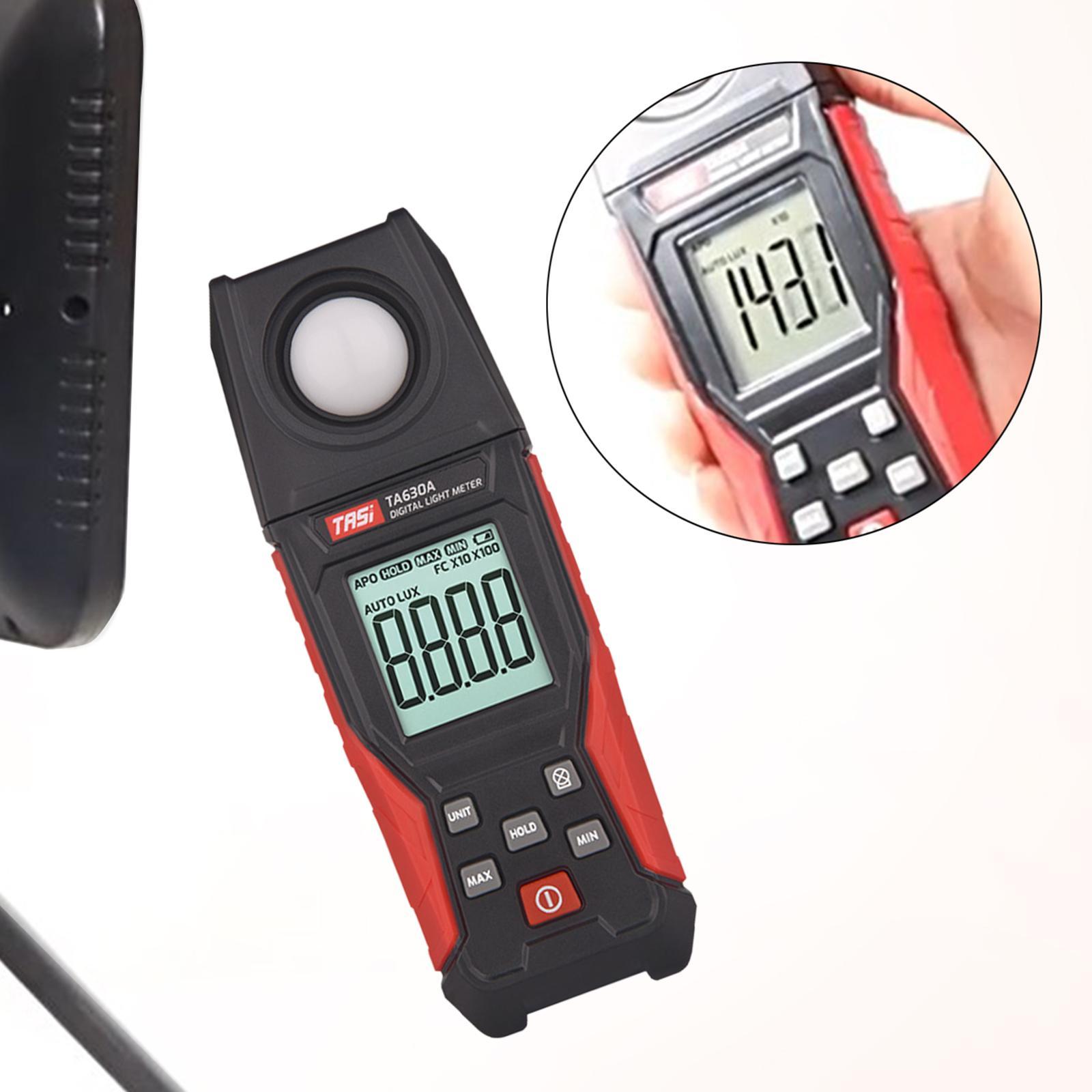 Digital Meter Photometer Handheld Lux Meter for Planting Factory