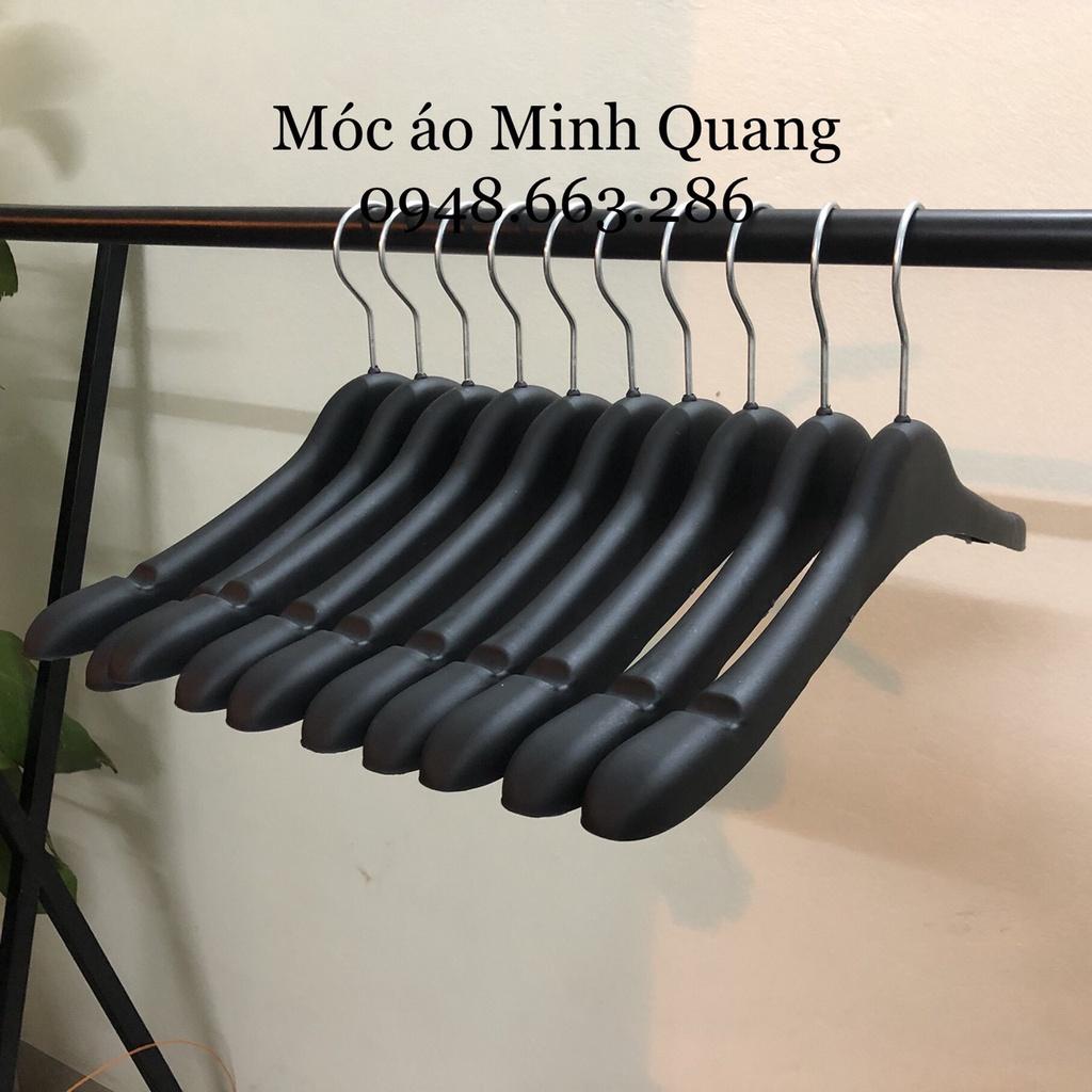 combo 10 móc nữ vai to-móc treo quần áo-mắc nhựa đen