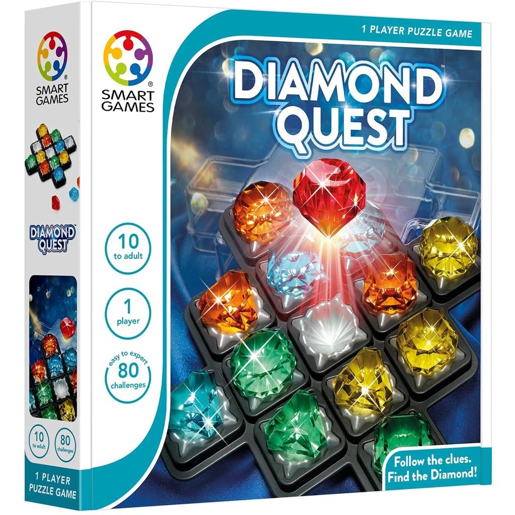 Đồ chơi trí tuệ SmartGames Thử thách Diamond Quest cho bé từ 8 tuổi với 80 thử thách