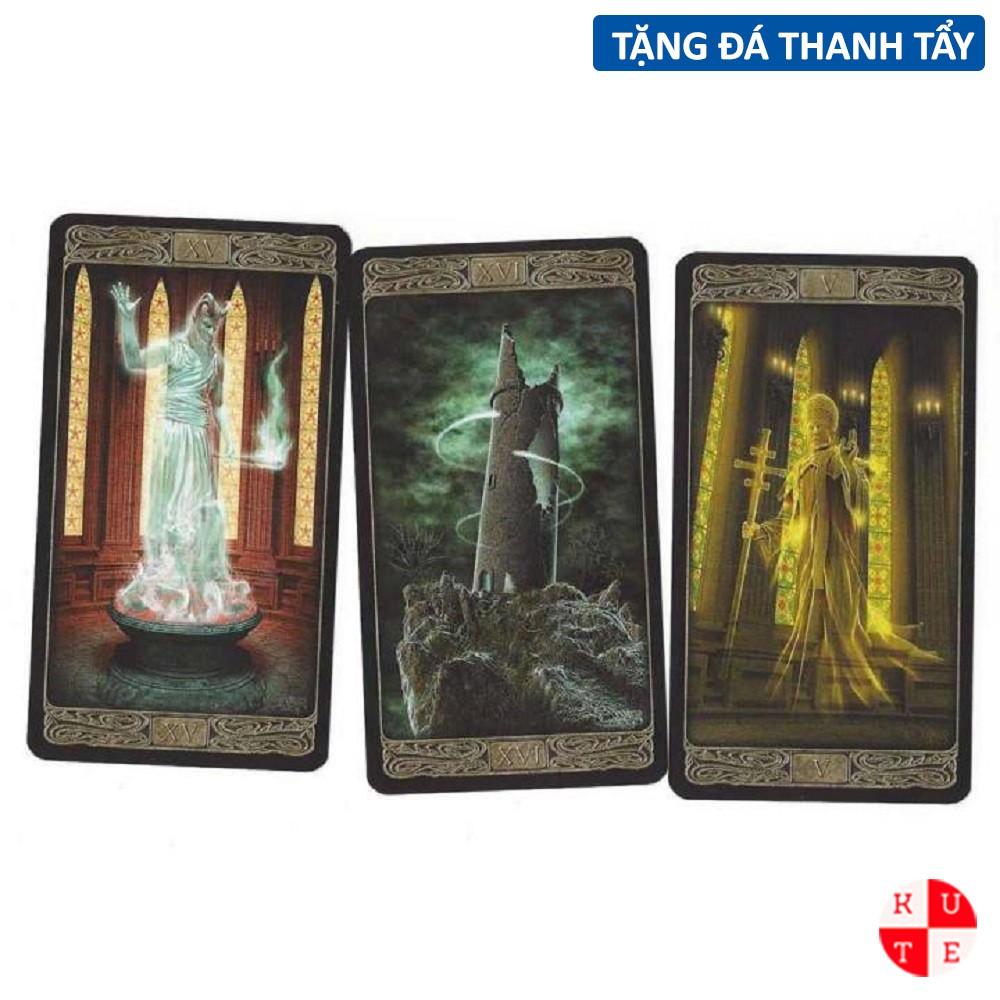 Bài Tarot Ghost 78 Lá Bài Tặng File Tiếng Anh Và Đá Thanh Tẩy