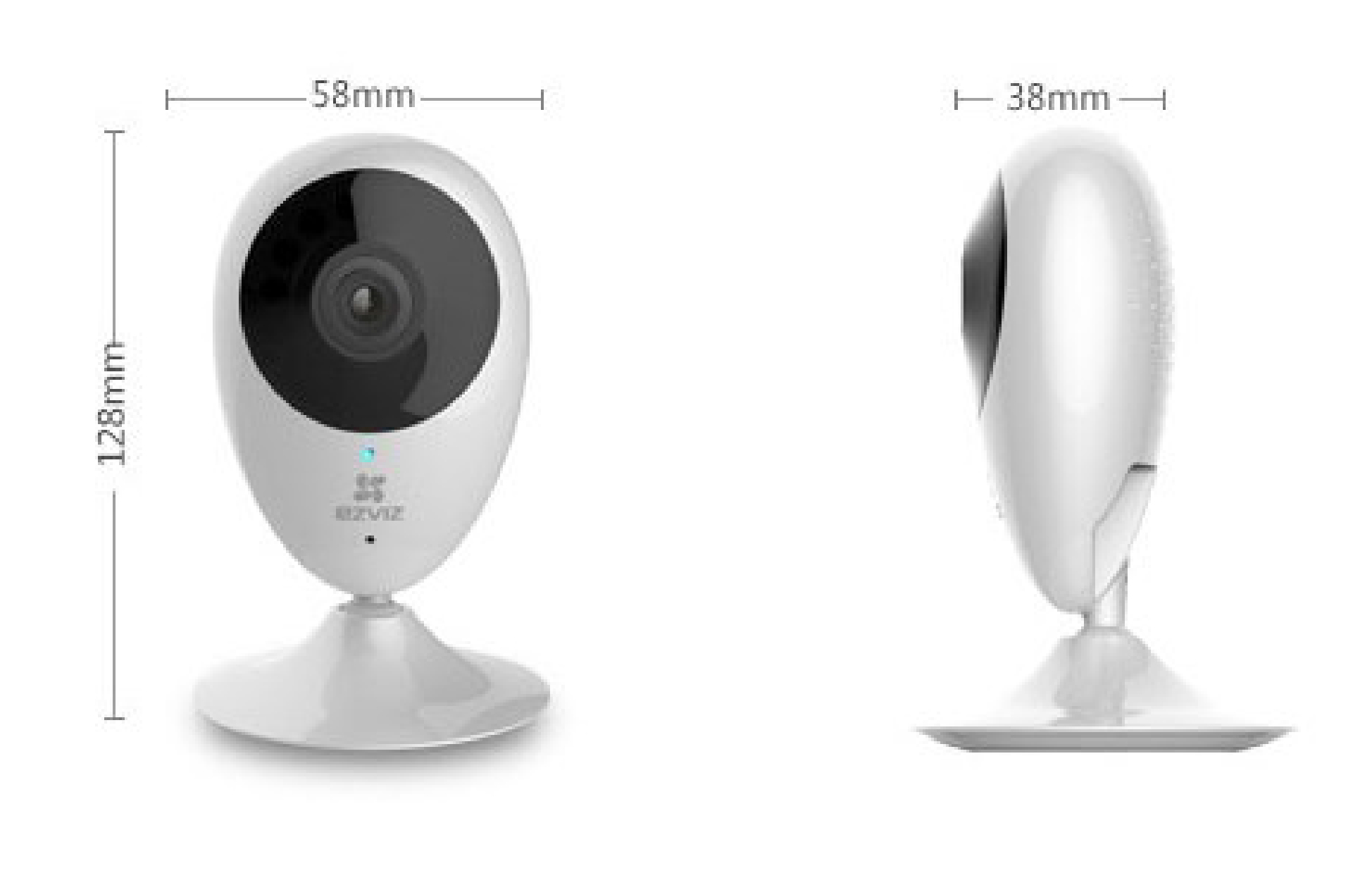 Camera IP Wifi Ezviz C2C (Ezviz Mini O CS-CV206) - Hàng Chính Hãng