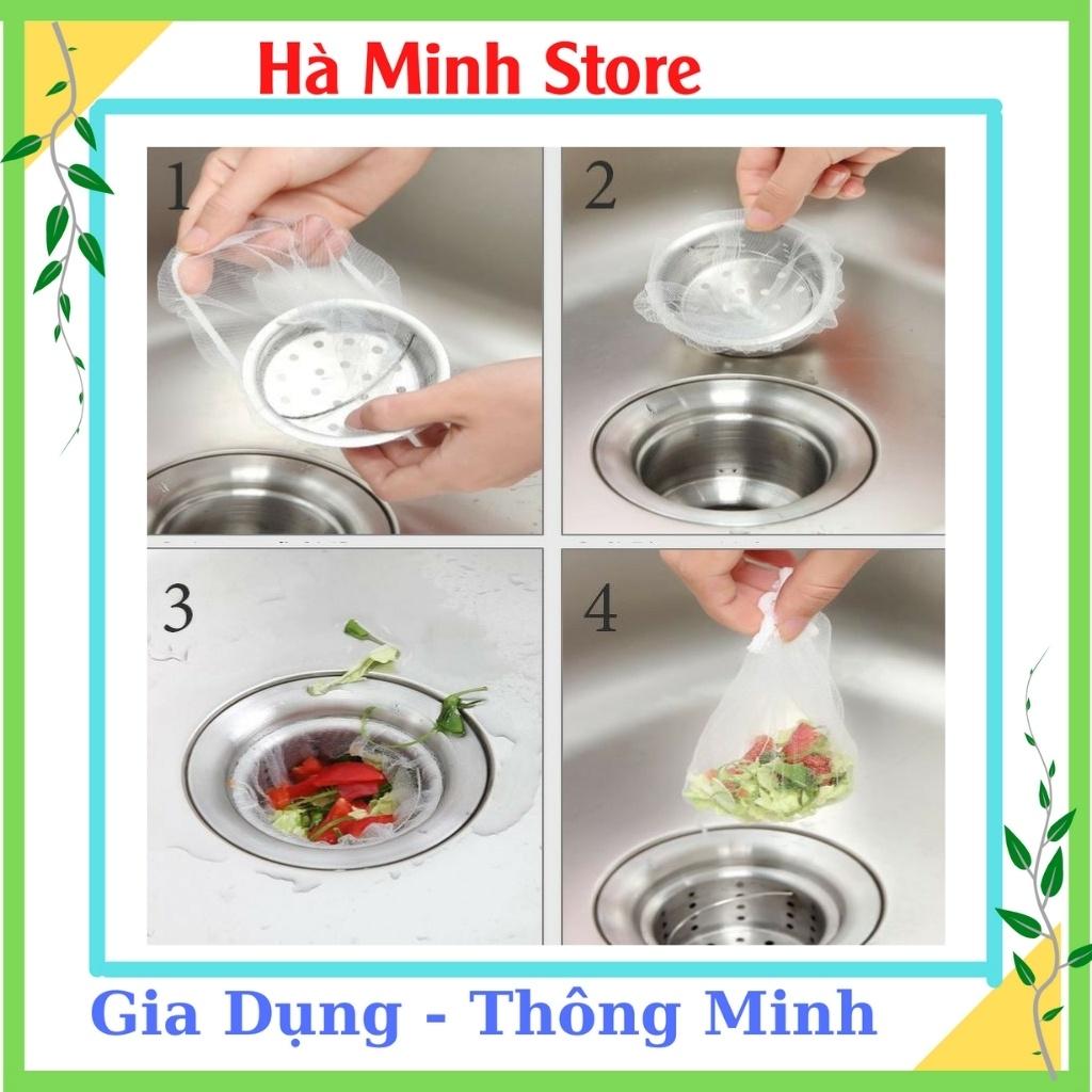 Túi Đựng Rác Bồn Rửa Chén - Túi Lọc Rác Thức Ăn Thừa Thông Minh Cho Bồn Rửa Chén Bát Luôn Sạch