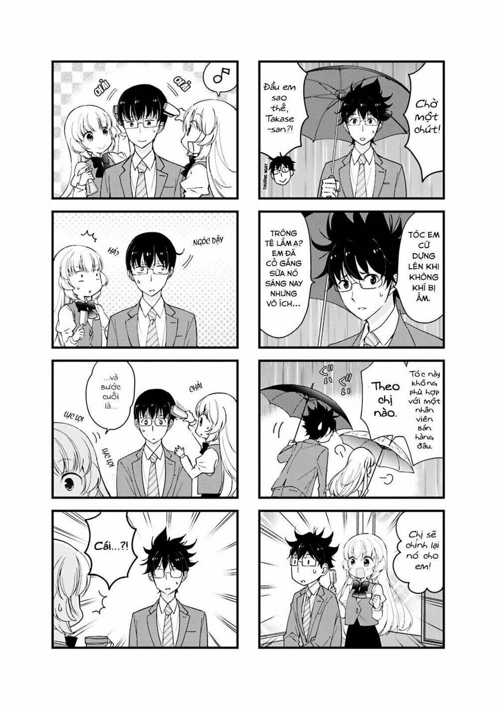 senpai nhỏ nhắn của tôi rất dễ thương chapter 12 3