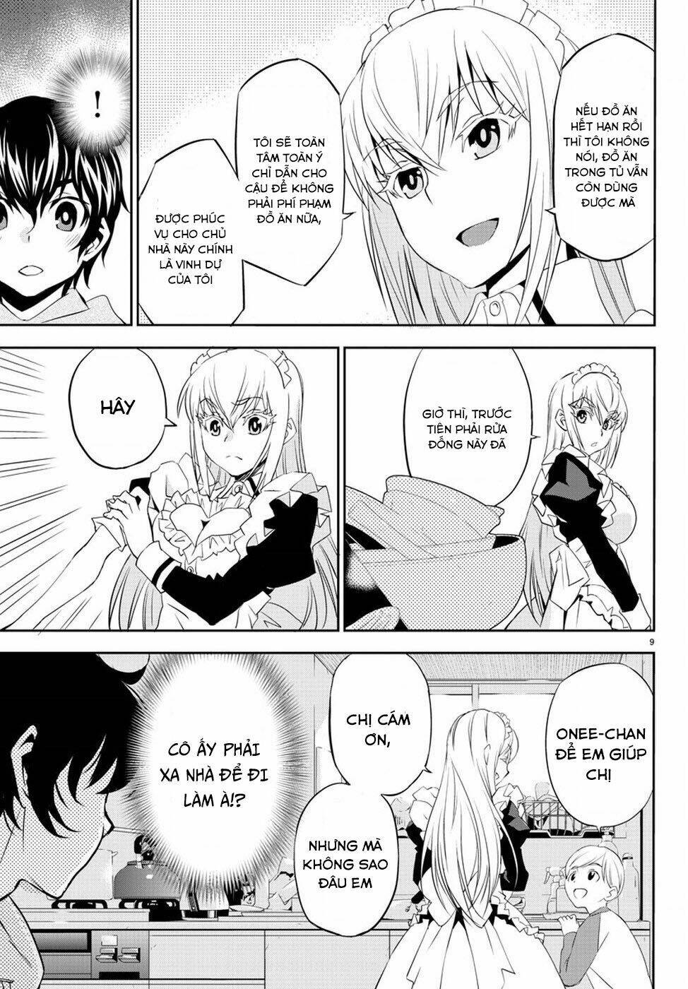 :oshikake maid shirayuki-san chapter 1 15