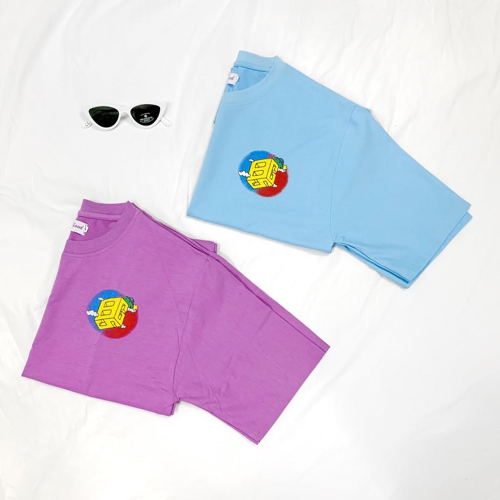Áo Thun Tay Lỡ Unisex CHUỘT BUBBLE GUM Form Rộng