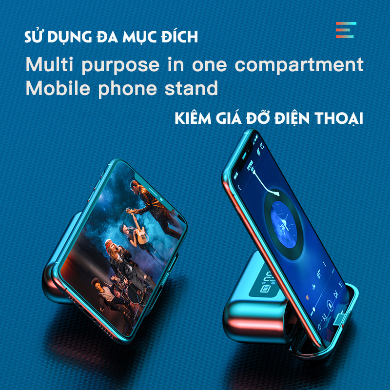 VINETTEAM BTH 281 Tai Nghe Bluetooth Không Dây Âm Thanh Nổi IX7  - Tự Động Kết Nối -Tương Thích Cao Cho Tất Cả Điện Thoại -Hàng Chính Hãng