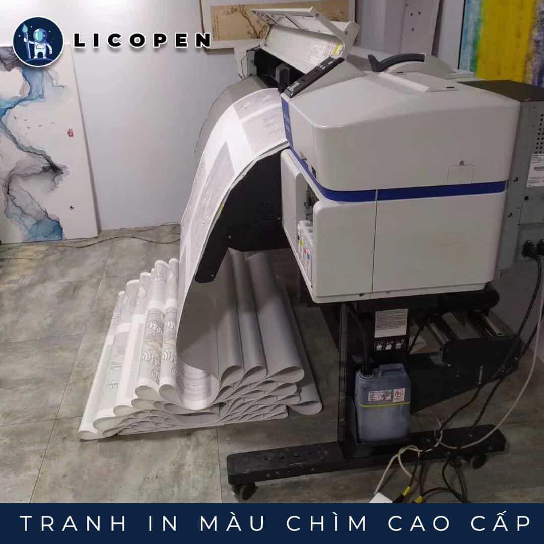 Tranh Tô Màu Theo Số - Tranh Hoa Tím Lọ Thuỷ Tinh - MS308