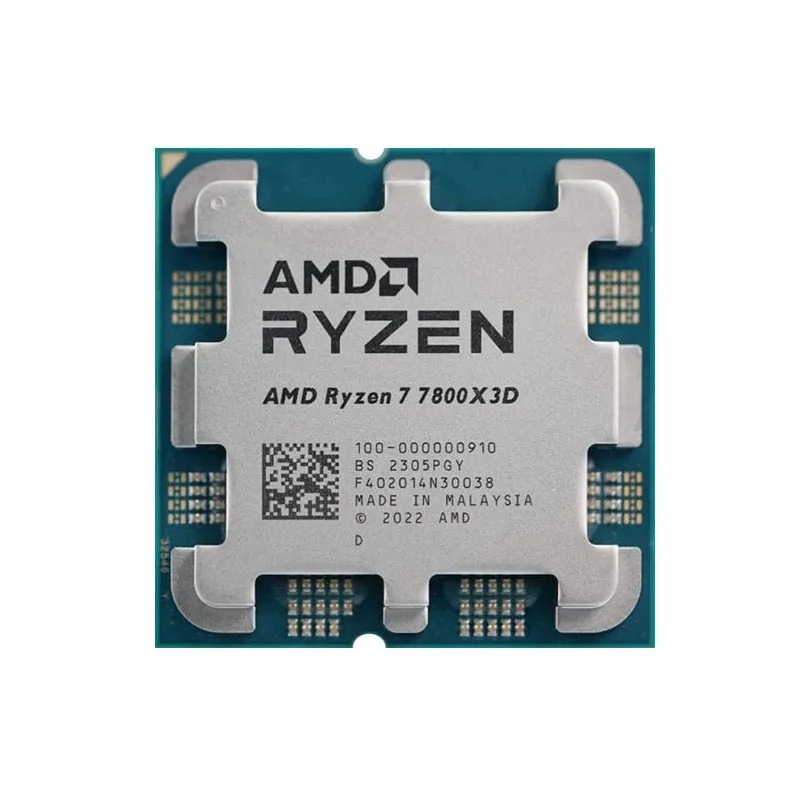 Bộ vi xử lý CPU AMD Ryzen 7 7800X3D ( 4.2GHz Boost 5.0GHz / 8 nhân 16 luồng / 104MB / AM5) – Hàng Chính Hãng