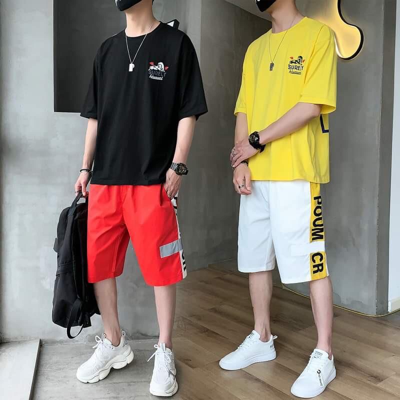 Đồ bộ mặc nhà nam nữ vải thun lạnh mềm mịn 3 màu