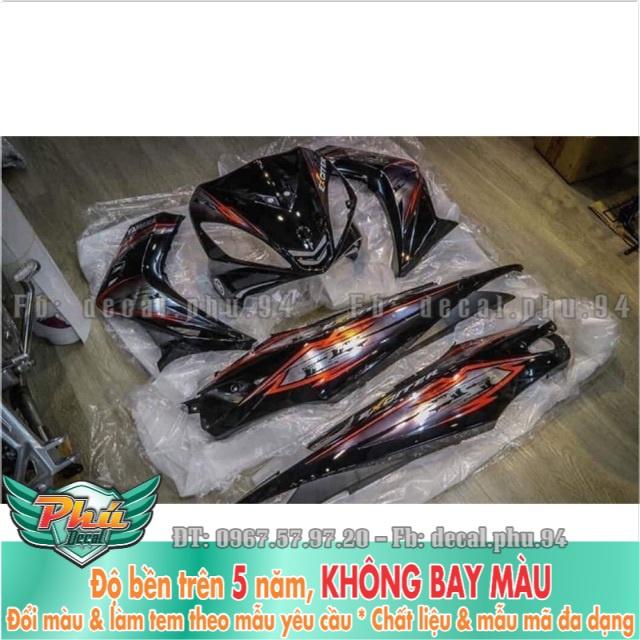 Tem rời Exciter 2010 Chrome cao cấp