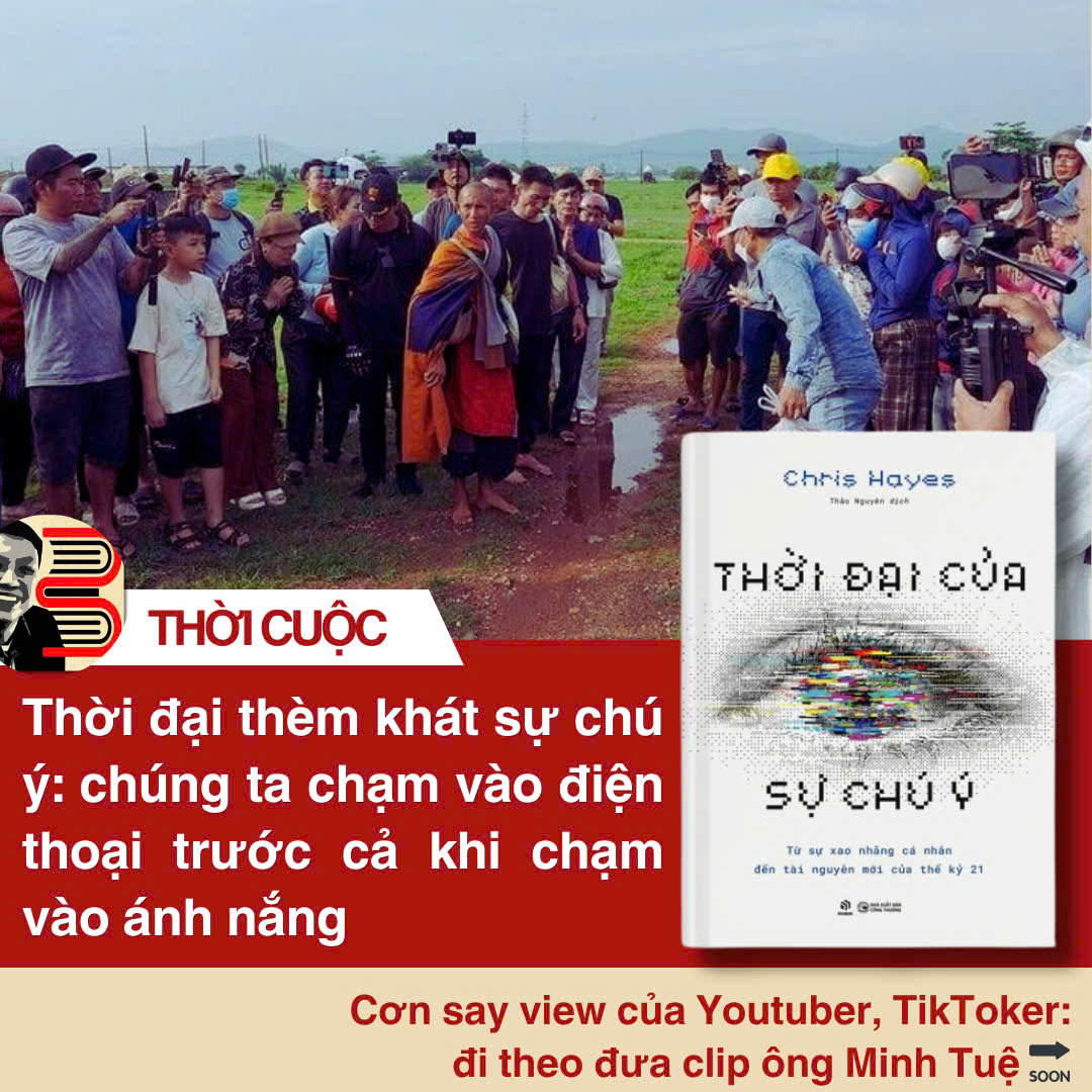 THỜI ĐẠI CỦA SỰ CHÚ Ý - Từ sự xao nhãng cá nhân đến tài nguyên mới của thế kỷ 21 - Chris Hayes - Thảo Nguyên dịch - Rubik Books