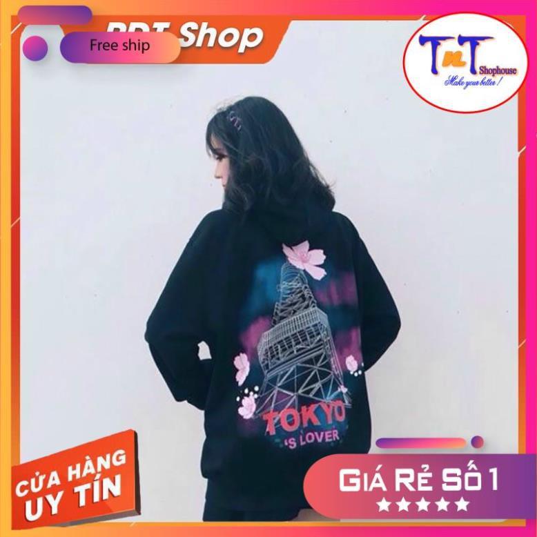 ÁO NỈ UNISEX DÂY KÉO TOKYO'S LOVER|KN08|MIỄN PHÍ ĐỔI TRẢ TRONG VÒNG 7 NGÀY