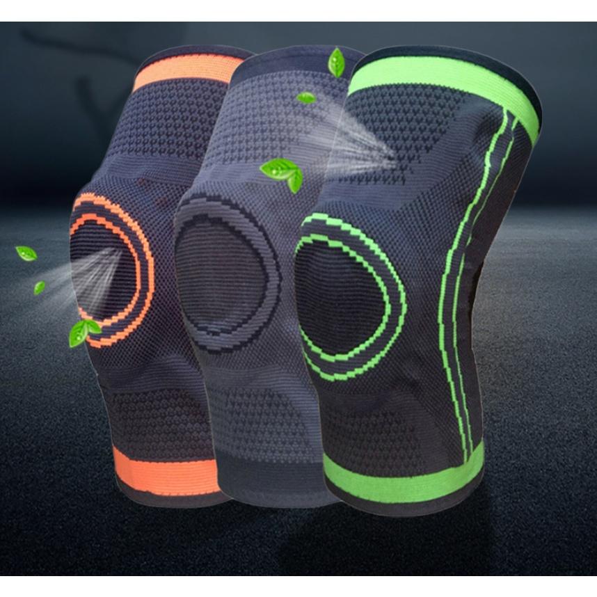 Miếng Bó Gối Và Dây Cuốn Nén Full Thể Thao Vải Dệt Kim Chơi Đá Bóng Nhẩy cao leo núi xe đạp cầu lông