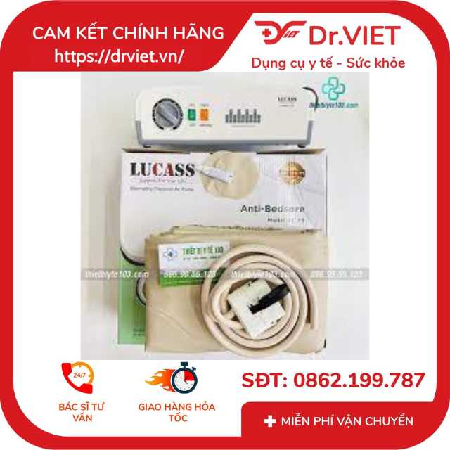 Nệm Chống Loét Lucass LC79 Chính hãng cao cấp-Thiết bị chống loét và ngăn ngừa loét thêm