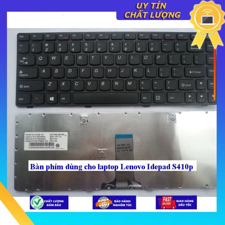 Bàn phím dùng cho laptop Lenovo Idepad S410p - Hàng Nhập Khẩu New Seal